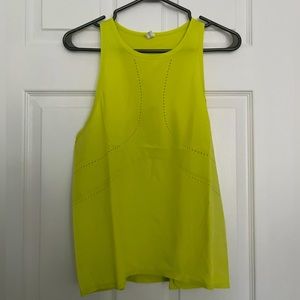 Lululemon like green tank top size 8